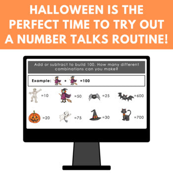 Image of FREE Halloween Number Talks for Use With Grades 2-5, Digital