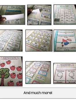 Image of Homework Folder Activities - Interactive Notebook Style for 2nd Grade